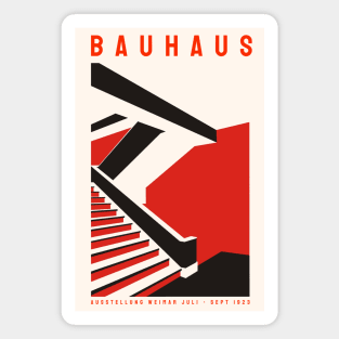 The Staatliches Bauhaus Art Deco Architecture Poster Magnet